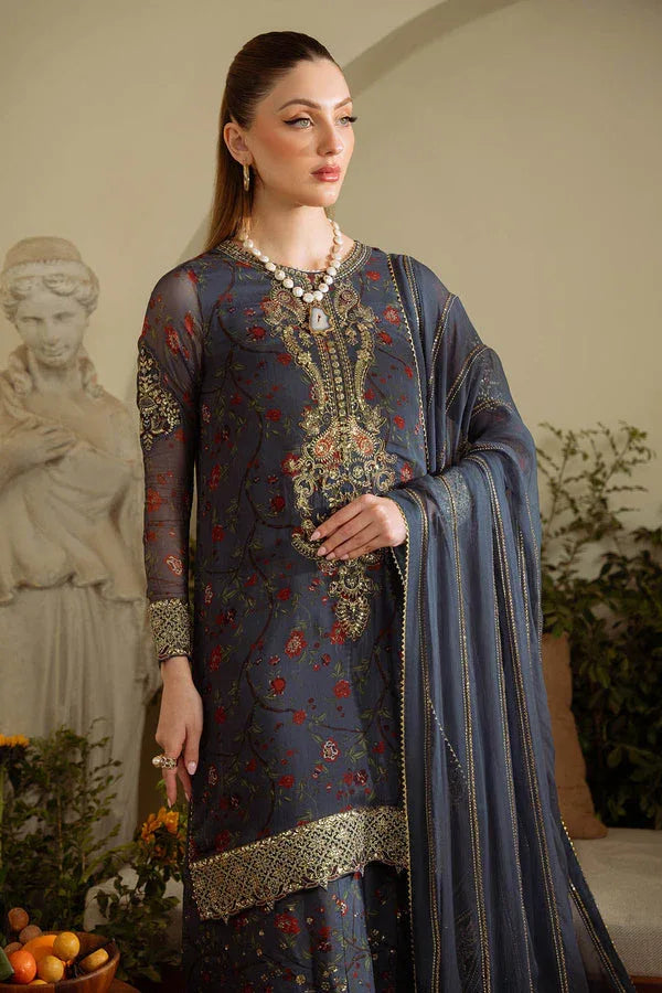 Nureh | Amaya Formals | AM-10 - Aqsa Fabrics