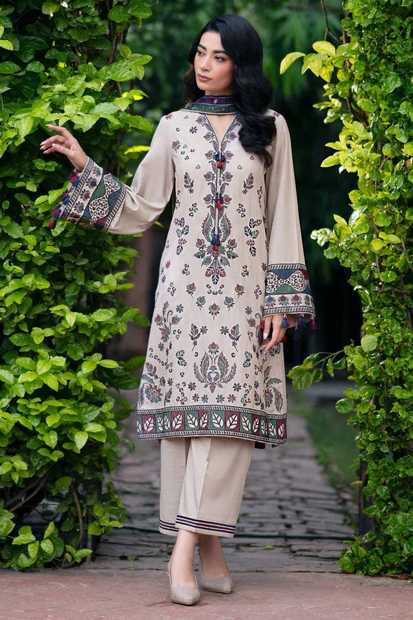 Jazmin | Winter Edition 24 | KHADDAR UW-0059 - Aqsa Fabrics