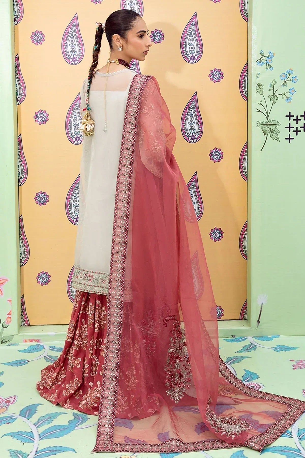 Nureh | Fancy Formals | NP-340 - Aqsa Fabrics