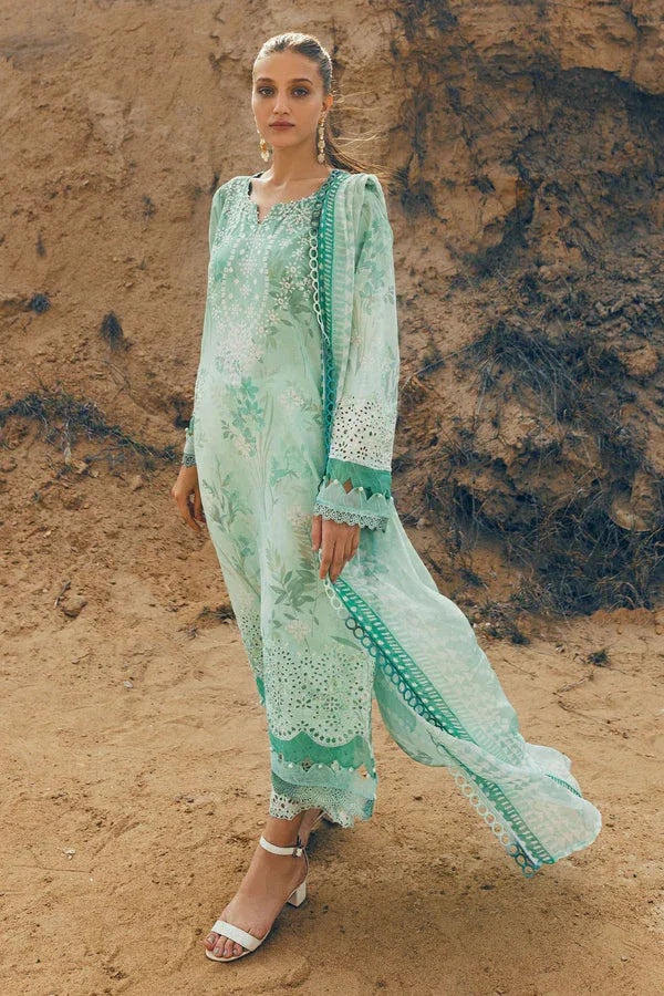 Nureh | Gardenia Lawn 24 | N-01 - Aqsa Fabrics