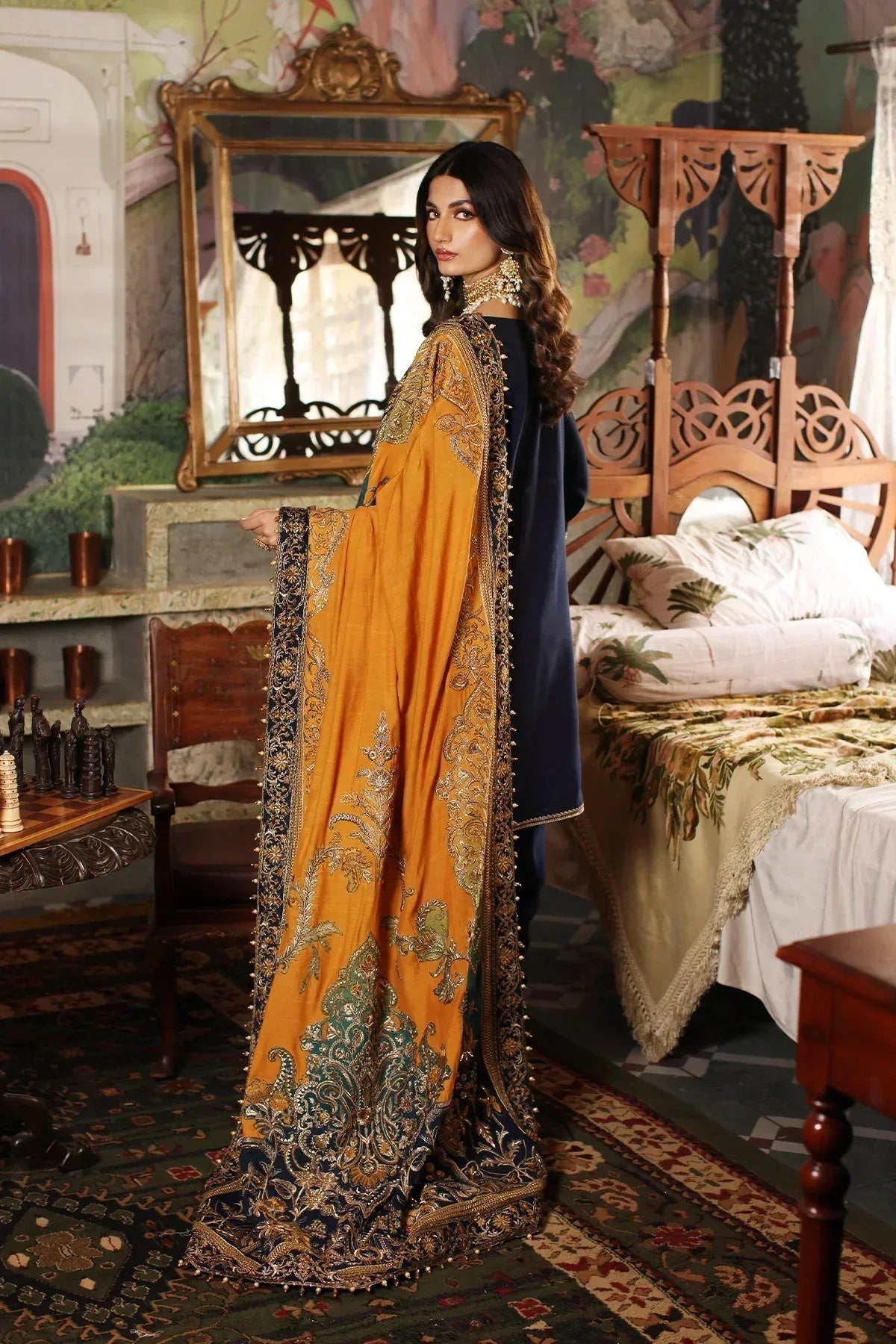 Mina Kashif | Meeral Formals 23 | MKF23-17 - Aqsa Fabrics