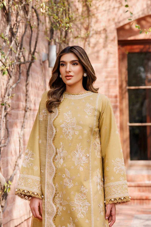 Farasha | Dastoor Embroidered Lawn SS24 | TUSCANY DREAM - Aqsa Fabrics