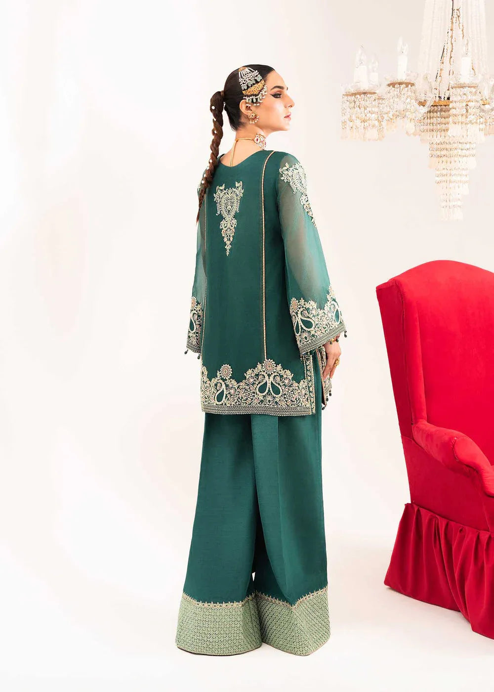 Dastoor | Sajni Luxury Eid Collection 24 | Mehrmaa - Aqsa Fabrics