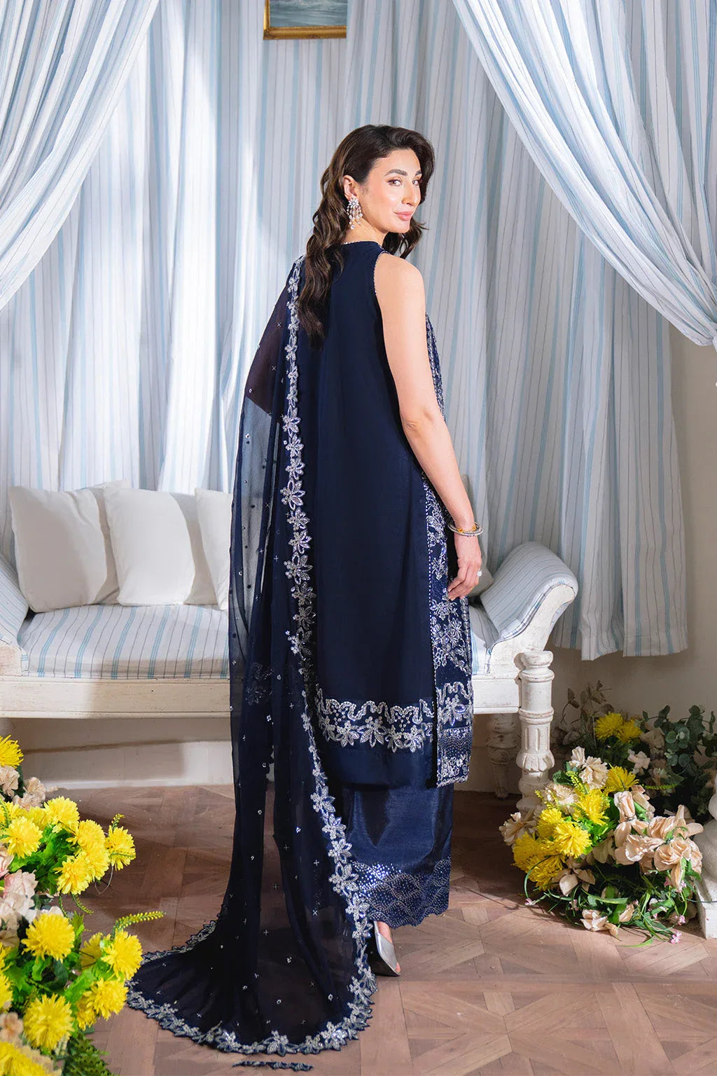 Neeshay | Dastaan Formals 25 | Neelisha - Aqsa Fabrics