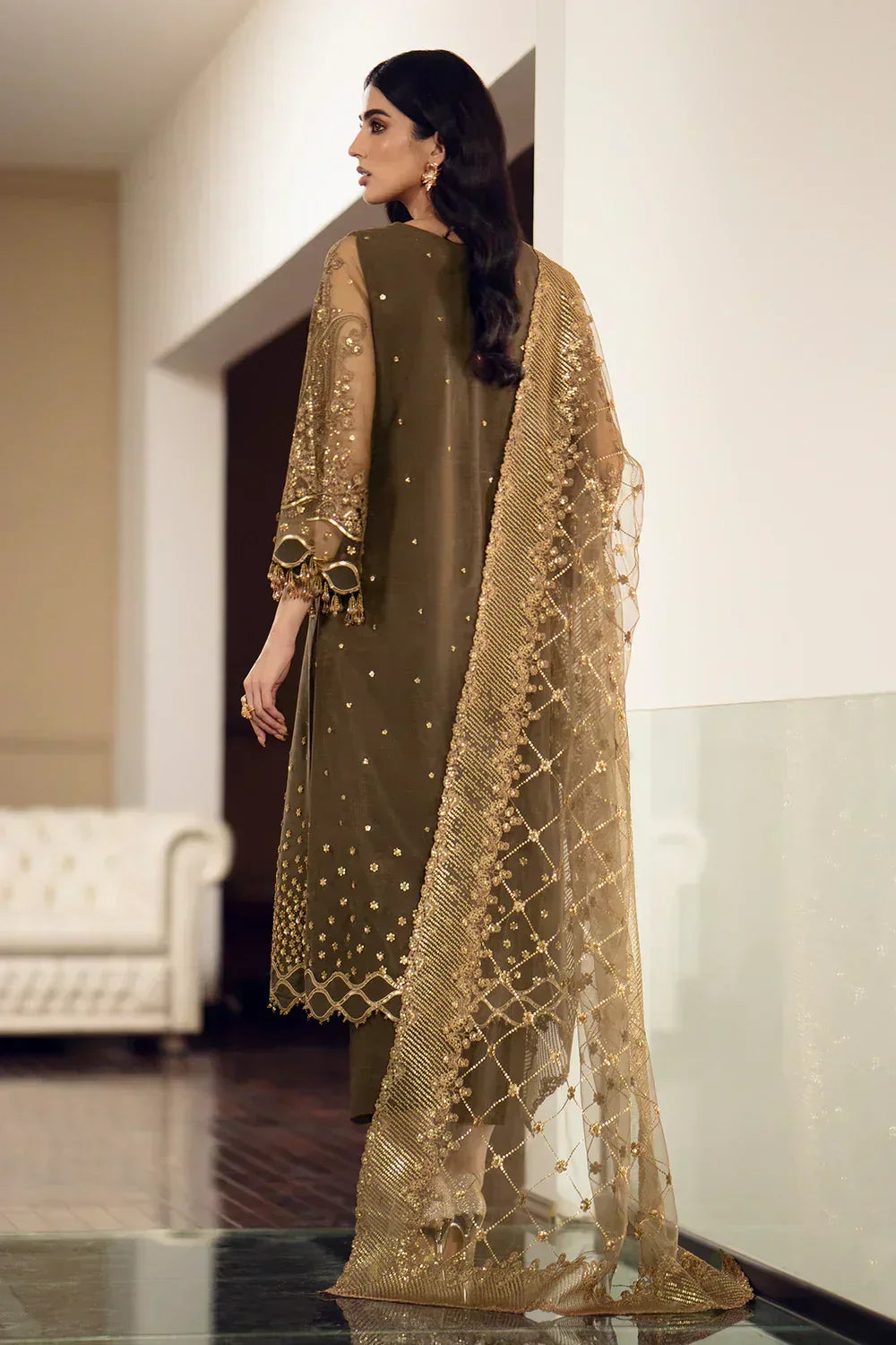 Baroque | Formals Collection | UF-508 - Aqsa Fabrics