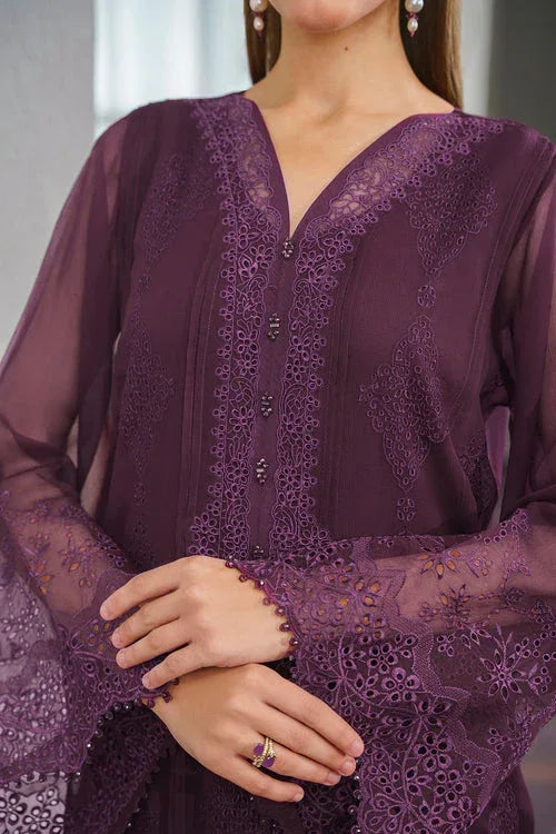 Baroque | Luxury Pret 24 | CHIFFON UF-519 - Aqsa Fabrics