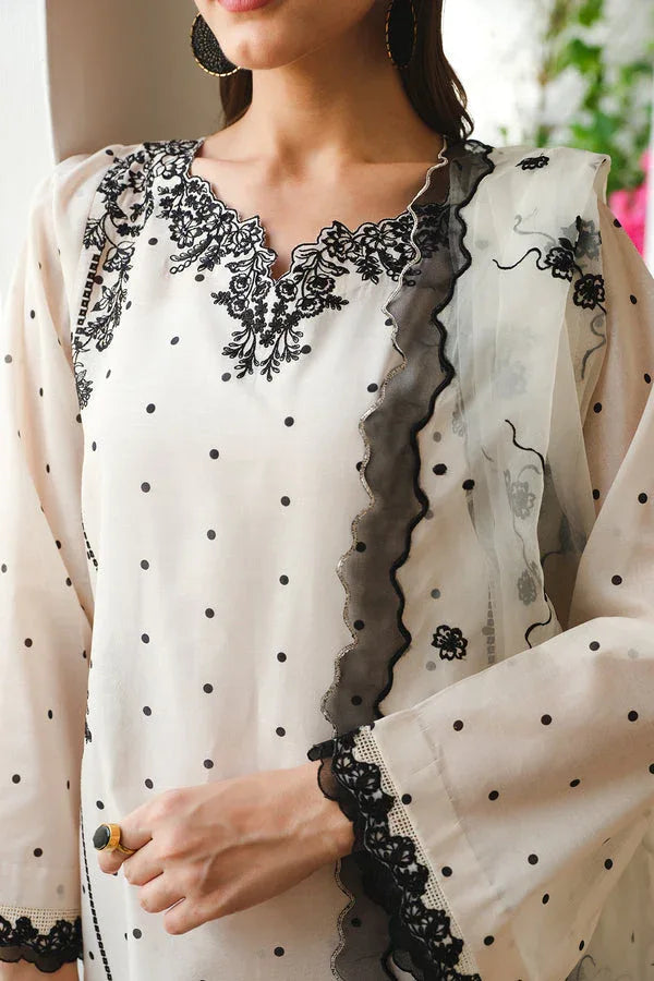 Baroque | Luxury Pret 24 | LAWN UF-649 - Aqsa Fabrics