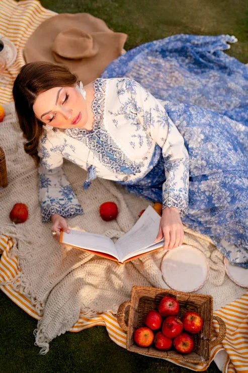Aabyaan | Shezlin Chikankari Ramadan Edit 25 | ELYSIA (AR-01) - Aqsa Fabrics