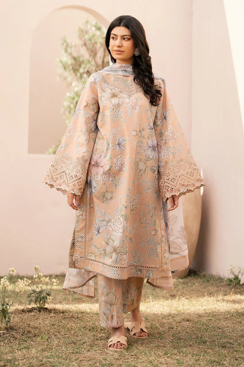 Baroque | Luxury Pret 24 | LAWN UF-597 - Aqsa Fabrics