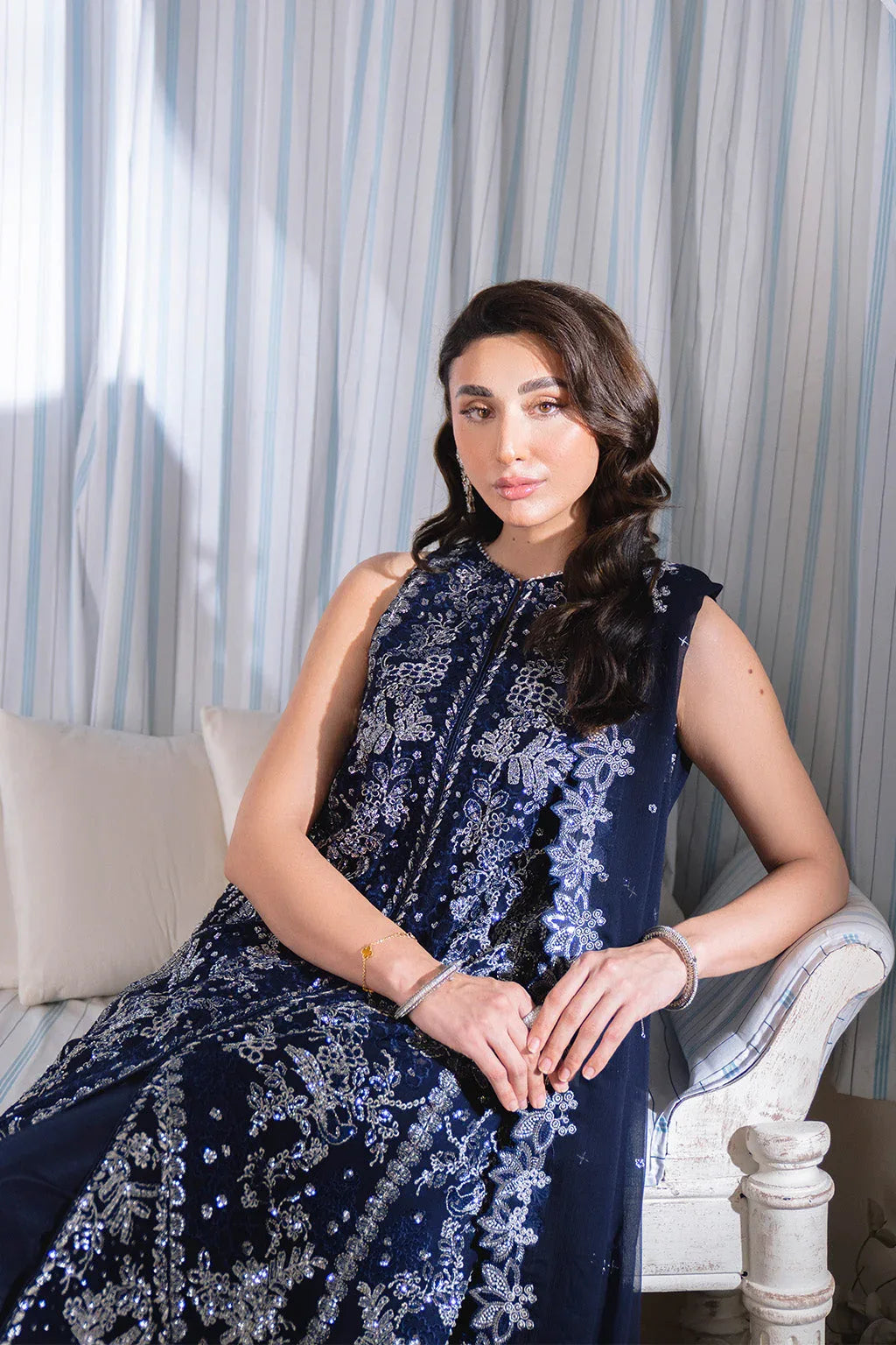 Neeshay | Dastaan Formals 25 | Neelisha - Aqsa Fabrics