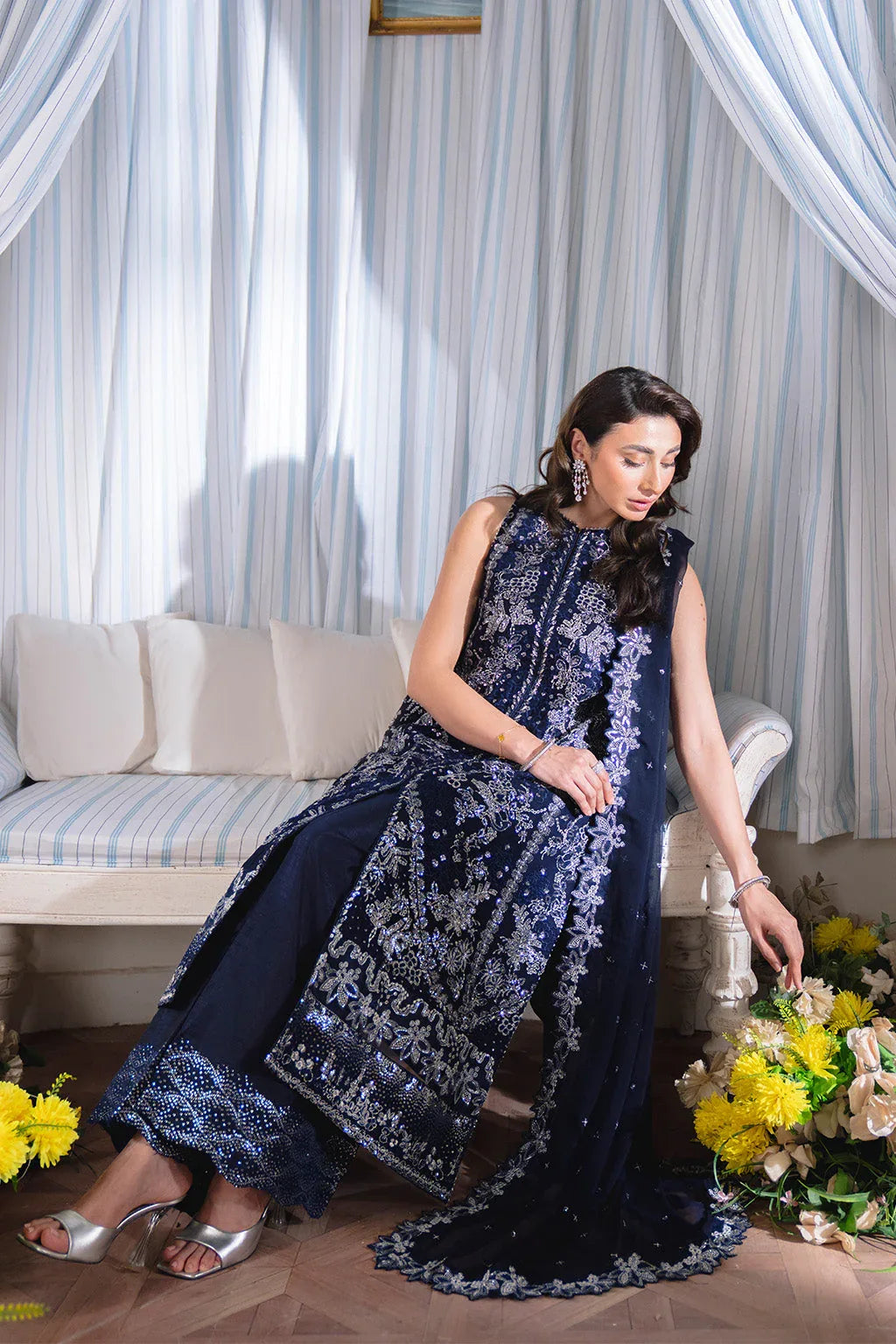 Neeshay | Dastaan Formals 25 | Neelisha - Aqsa Fabrics