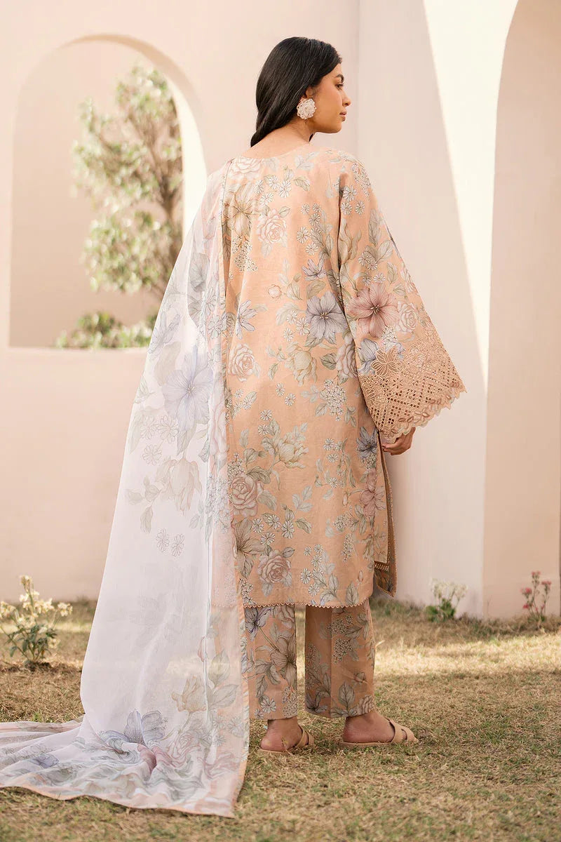 Baroque | Luxury Pret 24 | LAWN UF-597 - Aqsa Fabrics