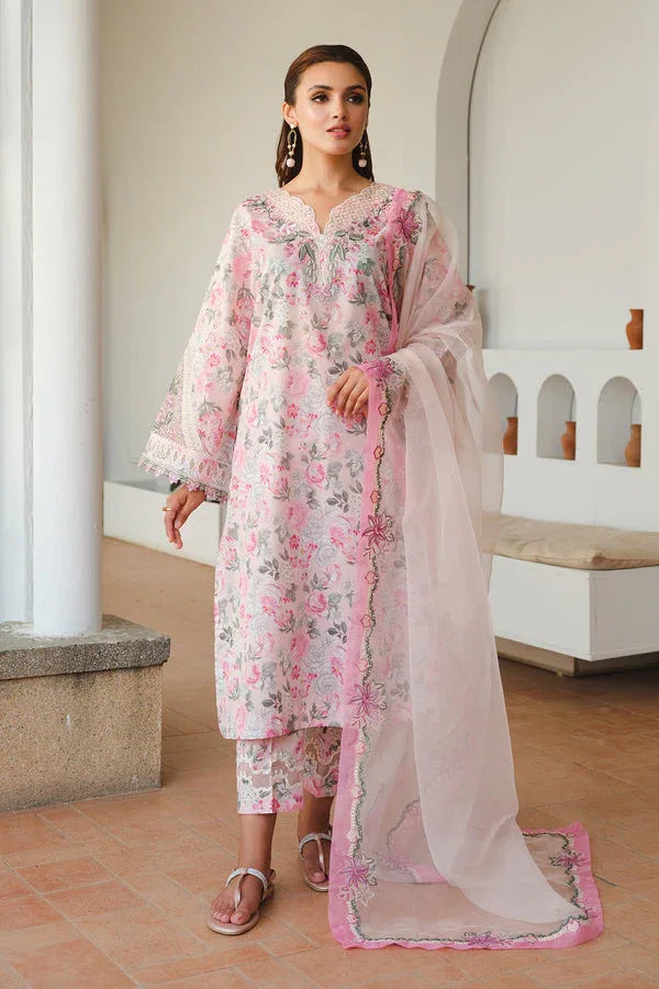 Baroque | Luxury Pret 24 | LAWN UF-650 - Aqsa Fabrics