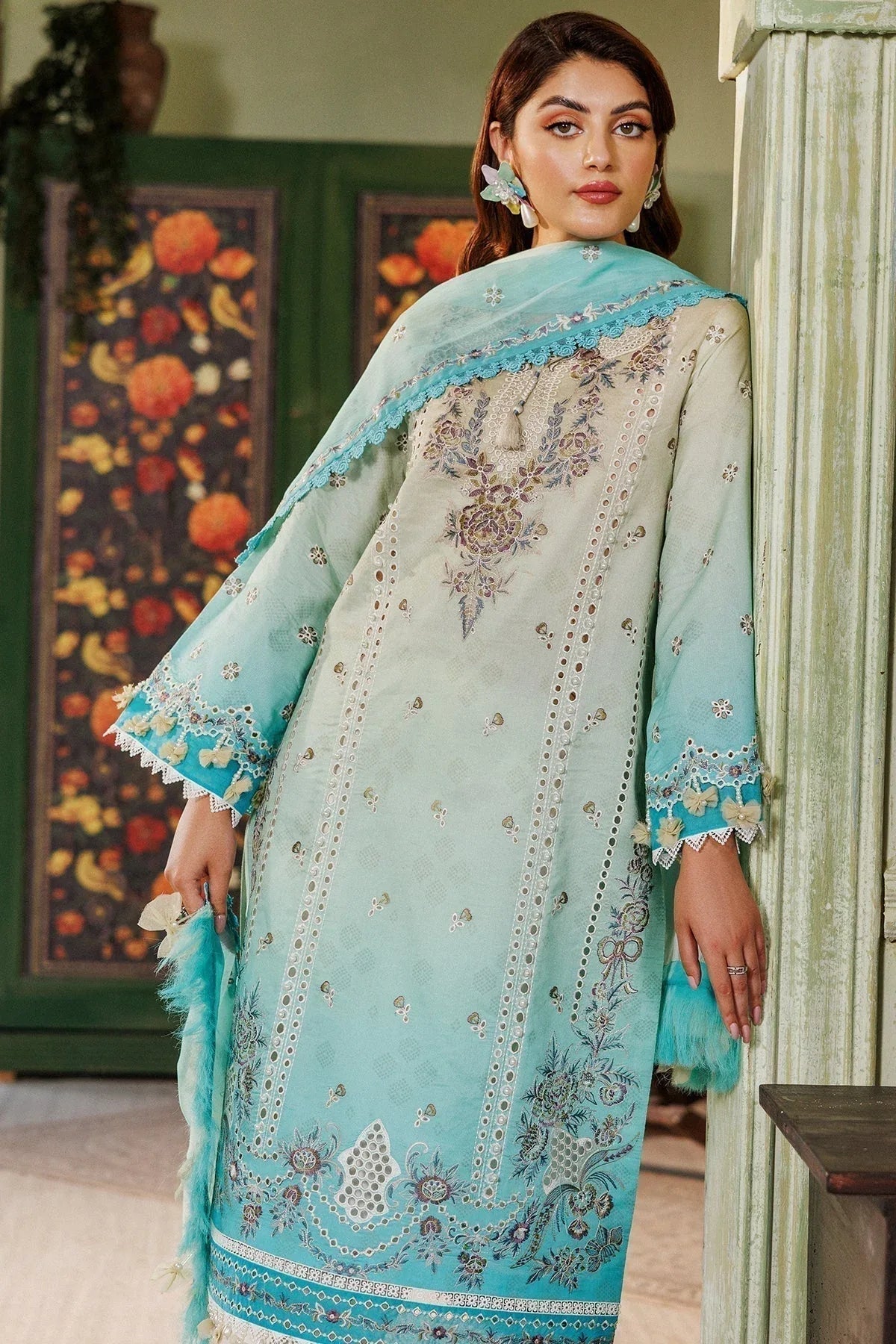 Alizeh | Maahi Vol 2 | AF-EPL-7016-ZARI - Aqsa Fabrics