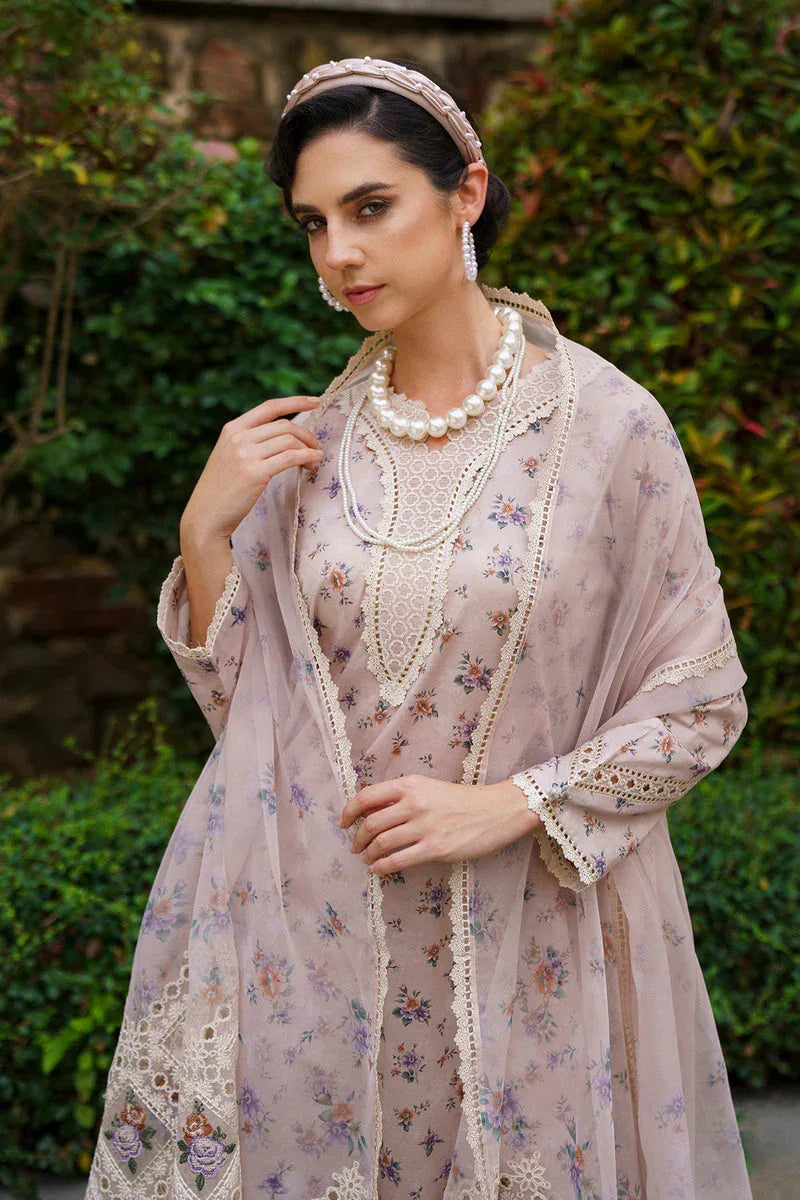Baroque | Luxury Pret 24 | LAWN UF-590 - Aqsa Fabrics