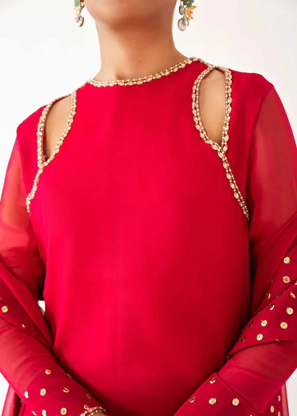 Dastoor | Euphoria Luxury Pret 24 | Jasmine - Aqsa Fabrics