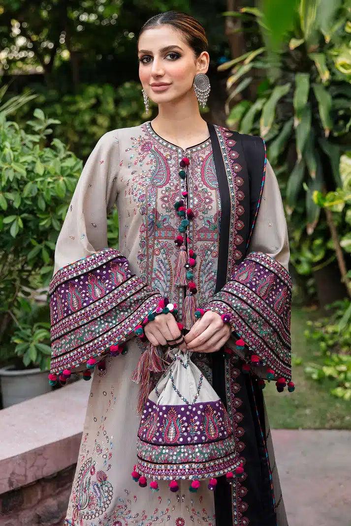 Jazmin | Dastaan Luxury Winter 23 | D7 - Aqsa Fabrics