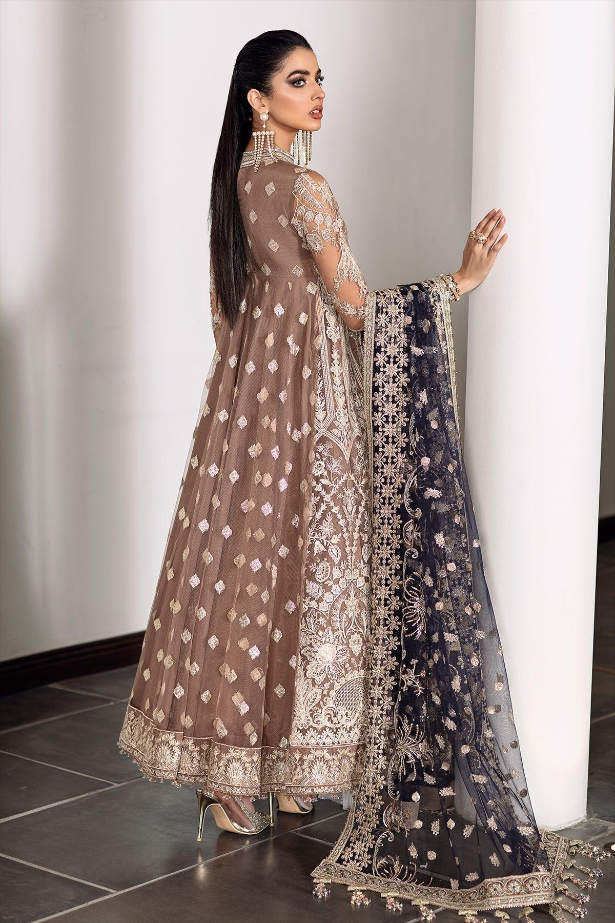 EMBROIDERED NET CH09-07 STITCHED