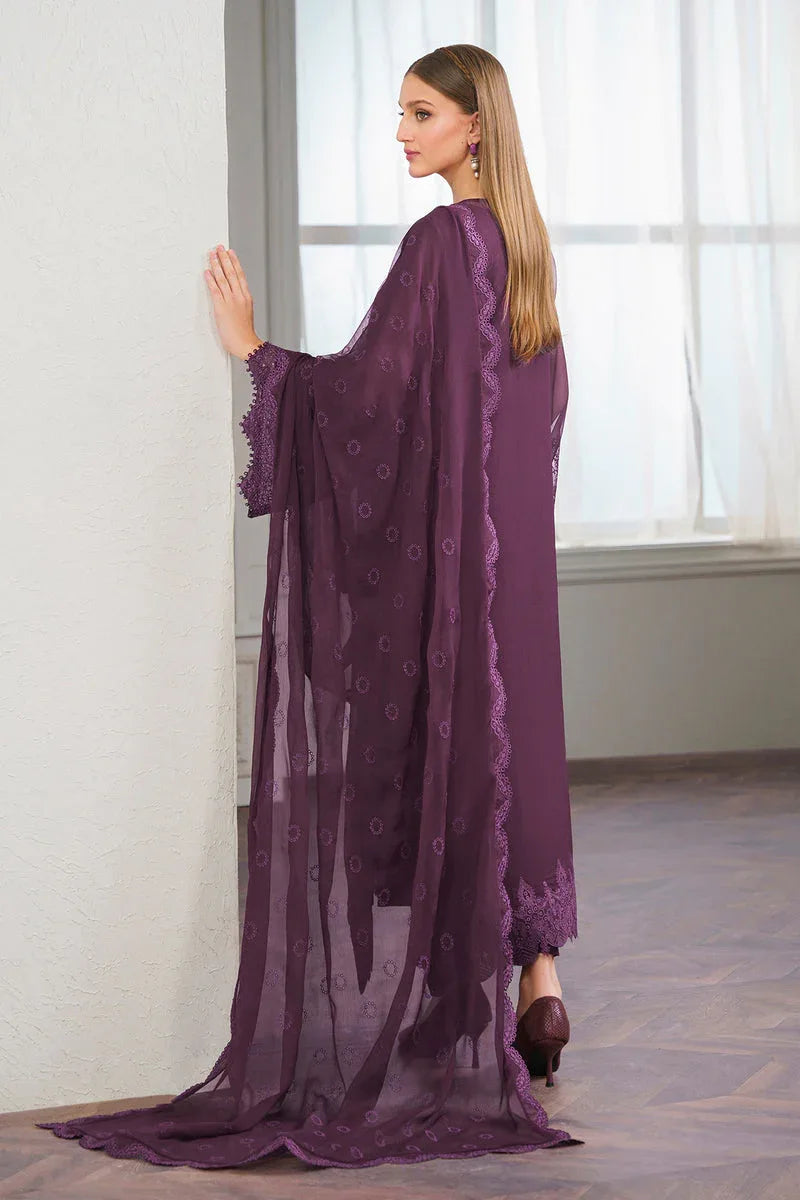 Baroque | Luxury Pret 24 | CHIFFON UF-519 - Aqsa Fabrics