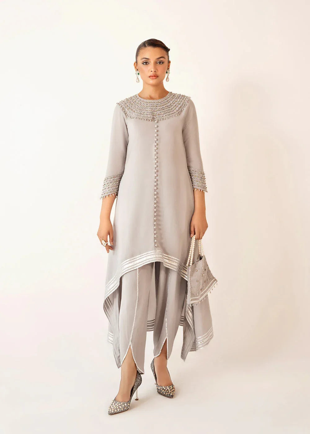 Dastoor | Euphoria Luxury Pret 24 | Lumin - Aqsa Fabrics