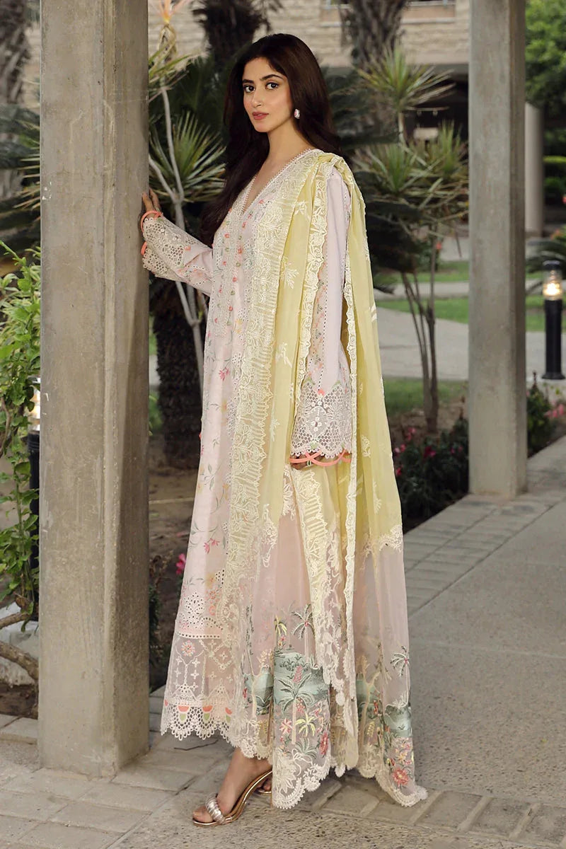 Qalamkar | Festive Lawn 2024 | PS-03 IRSA - Aqsa Fabrics