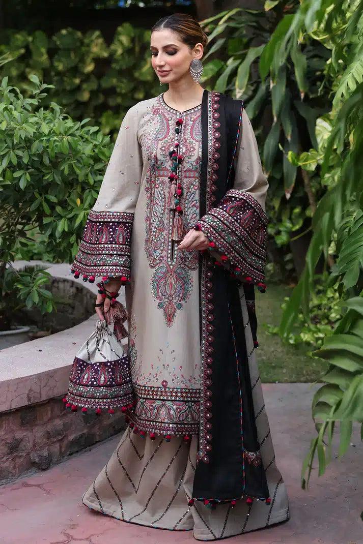 Jazmin | Dastaan Luxury Winter 23 | D7 - Aqsa Fabrics