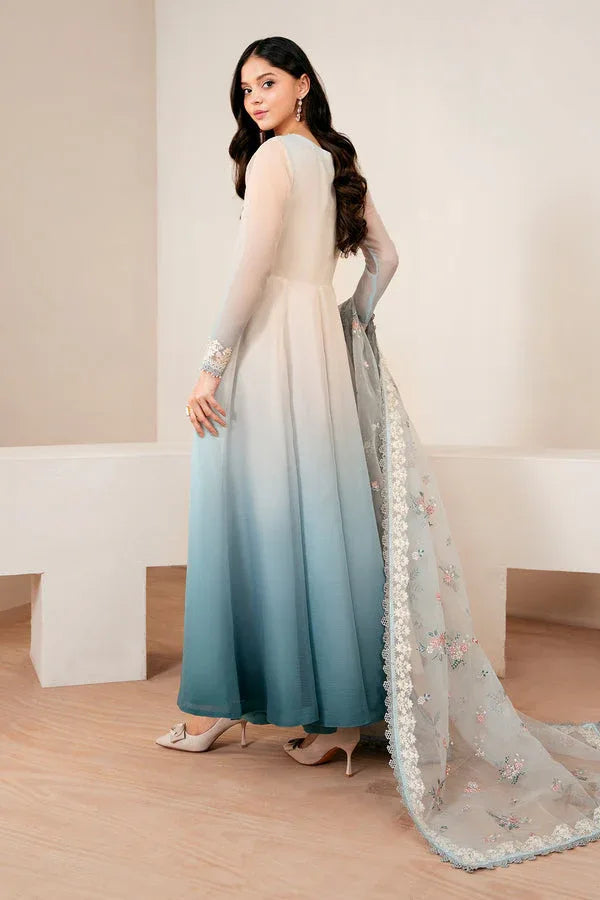Baroque | Luxury Pret 25 | EMBROIDERED CHIFFON PR-1056 - Aqsa Fabrics