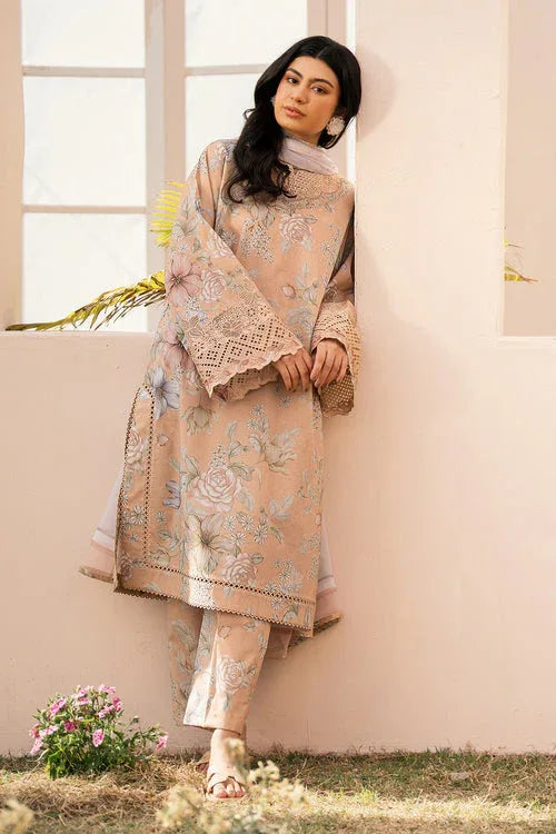 Baroque | Luxury Pret 24 | LAWN UF-597 - Aqsa Fabrics