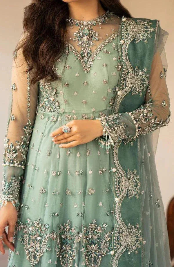 Eleshia | Zarin Wedding Formals 23 | Zarela - Aqsa Fabrics