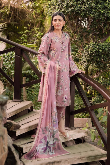 Alizeh | Sheen Lawn Prints 24 | CAMELIA - Aqsa Fabrics