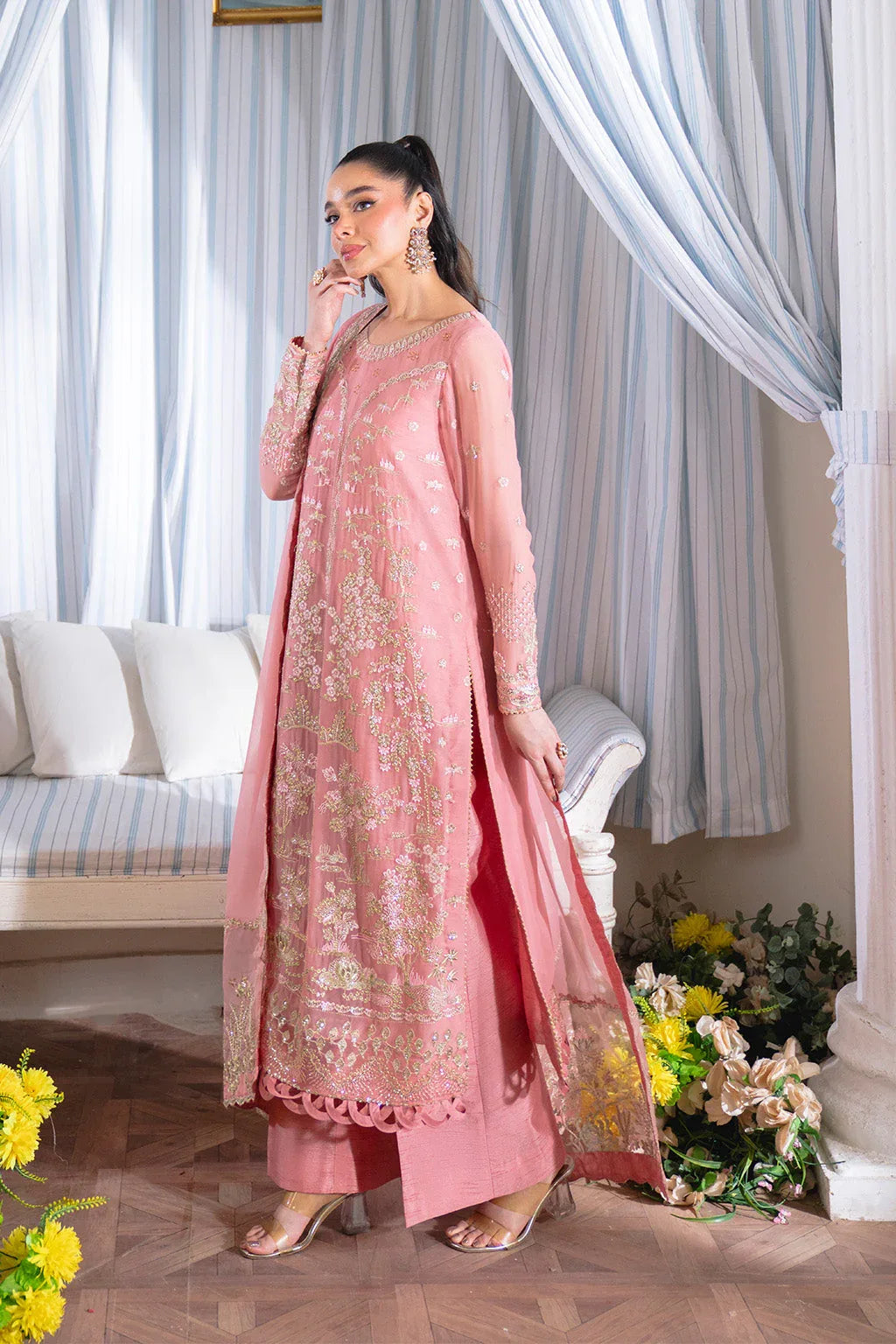 Neeshay | Dastaan Formals 25 | Gulrukh - Aqsa Fabrics