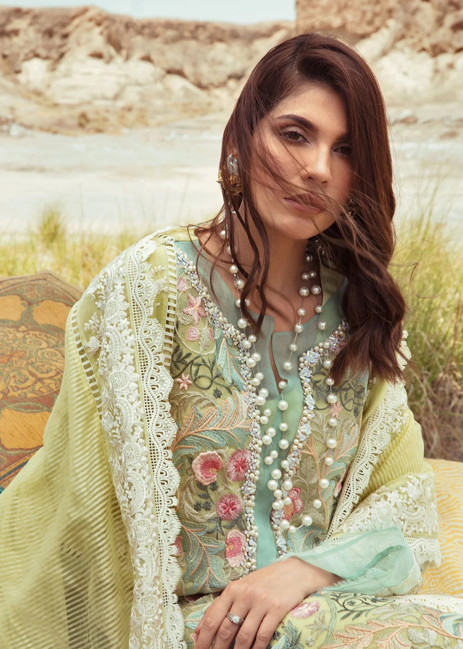 Saira Shakira | Luxury Pret | Aurora - Aqsa Fabrics