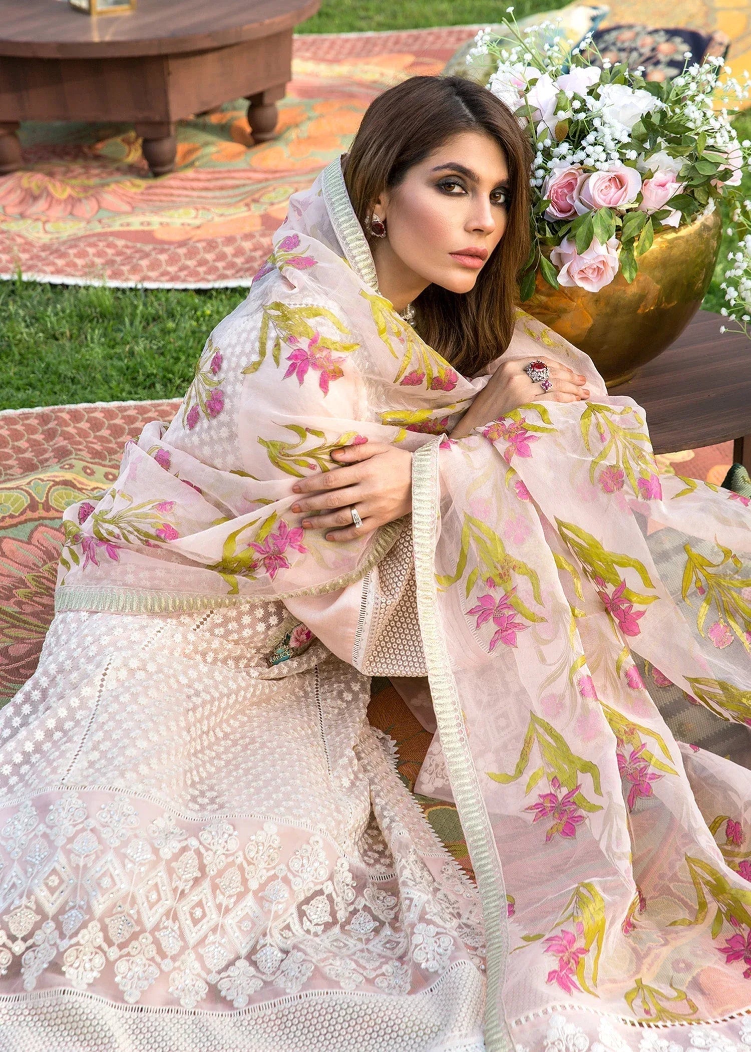 Saira Shakira | Luxury Pret | Head In Clouds - Aqsa Fabrics