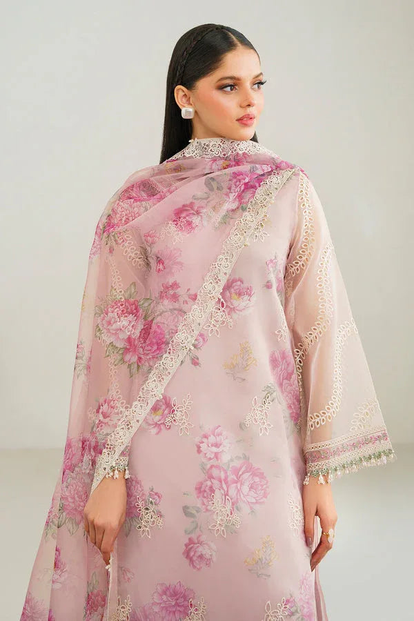 Baroque | Velvet Formals | ORGANZA UF-520 - Aqsa Fabrics