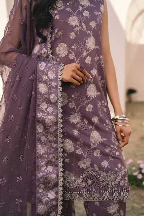 Baroque | Luxury Pret 24 | LAWN UF-598 - Aqsa Fabrics