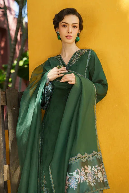 Baroque | Luxury Pret 24 | JACQUARD LAWN UF-572 - Aqsa Fabrics