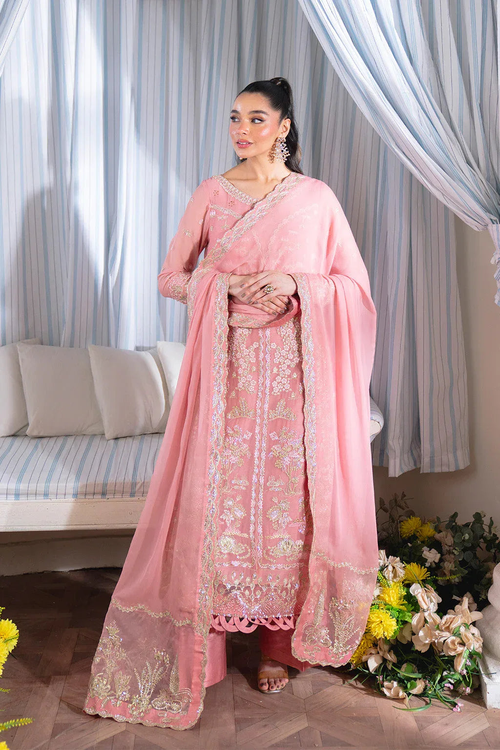 Neeshay | Dastaan Formals 25 | Gulrukh - Aqsa Fabrics