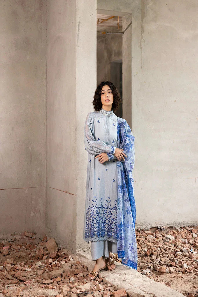 Sobia Nazir | Fall Edit 24 | DESIGN 6A FALL EDIT 2024 UNSTITCHED - Aqsa Fabrics