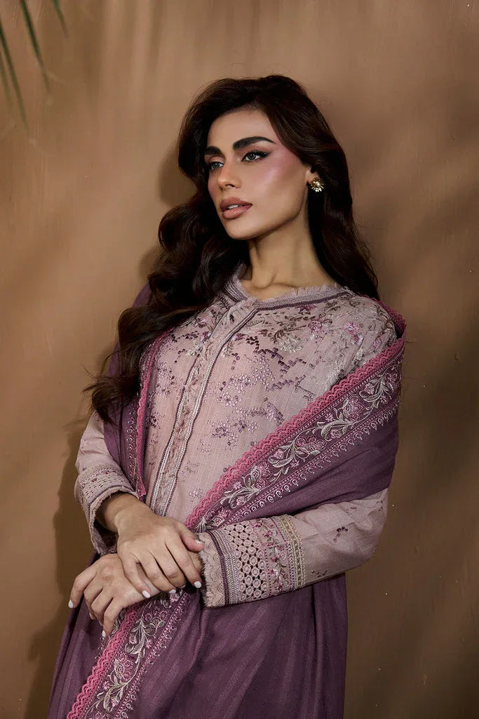 Sobia Nazir | Winter Shawl 25 | Design 6B - Aqsa Fabrics