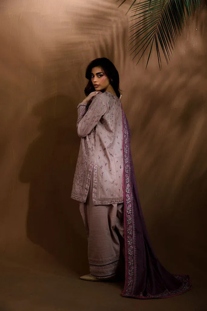 Sobia Nazir | Winter Shawl 25 | Design 6B - Aqsa Fabrics