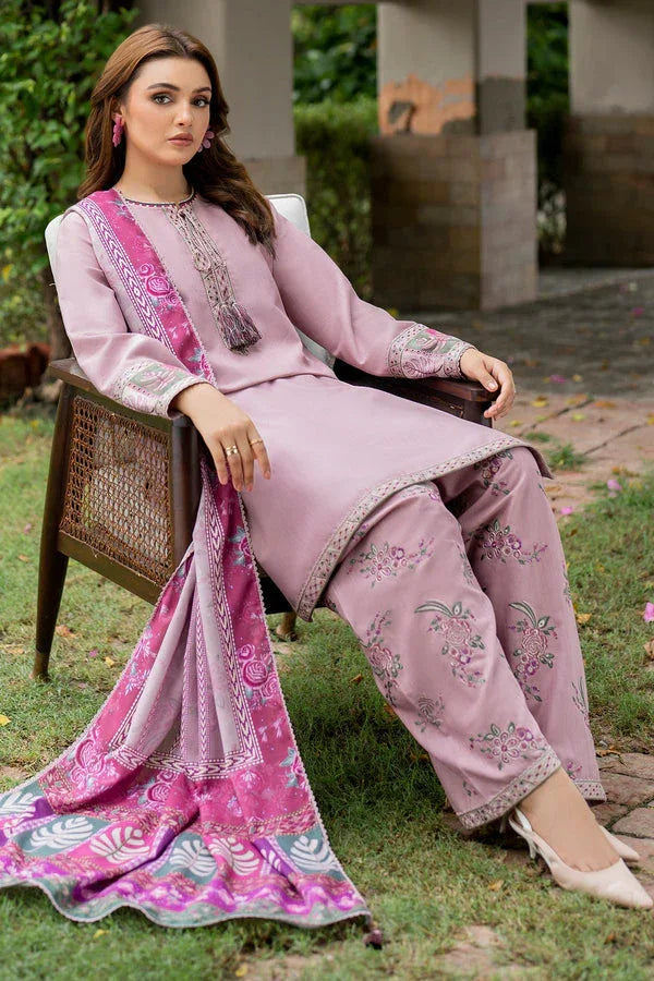 Jazmin | Winter Edition 24 | KHADDAR UW-0055 - Aqsa Fabrics