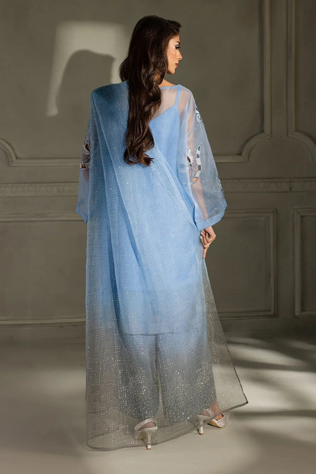 Nureh | Tiny Twinkles | Cosmic Glow TW-11 - Aqsa Fabrics