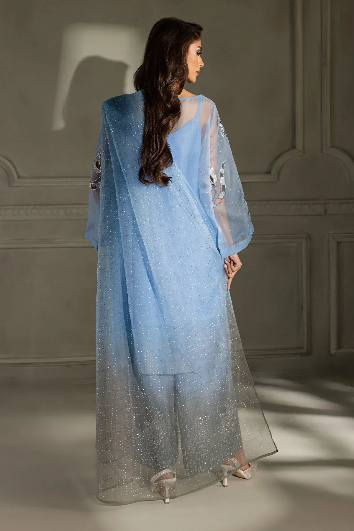 Nureh | Tiny Twinkles | Cosmic Glow TW-11 - Aqsa Fabrics