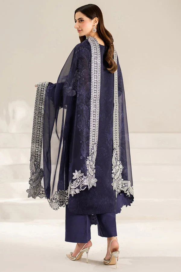Farasha | Fiorella Formals | Blue Dazzle - Aqsa Fabrics