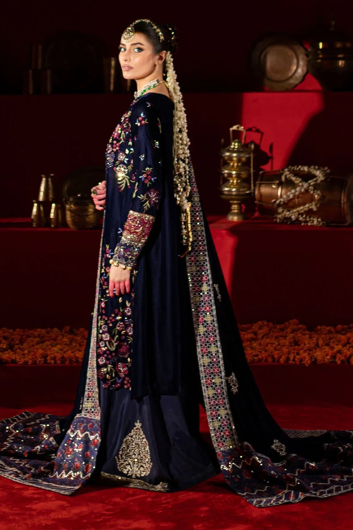 Nureh | Maya Velvet | NW-93 - Aqsa Fabrics