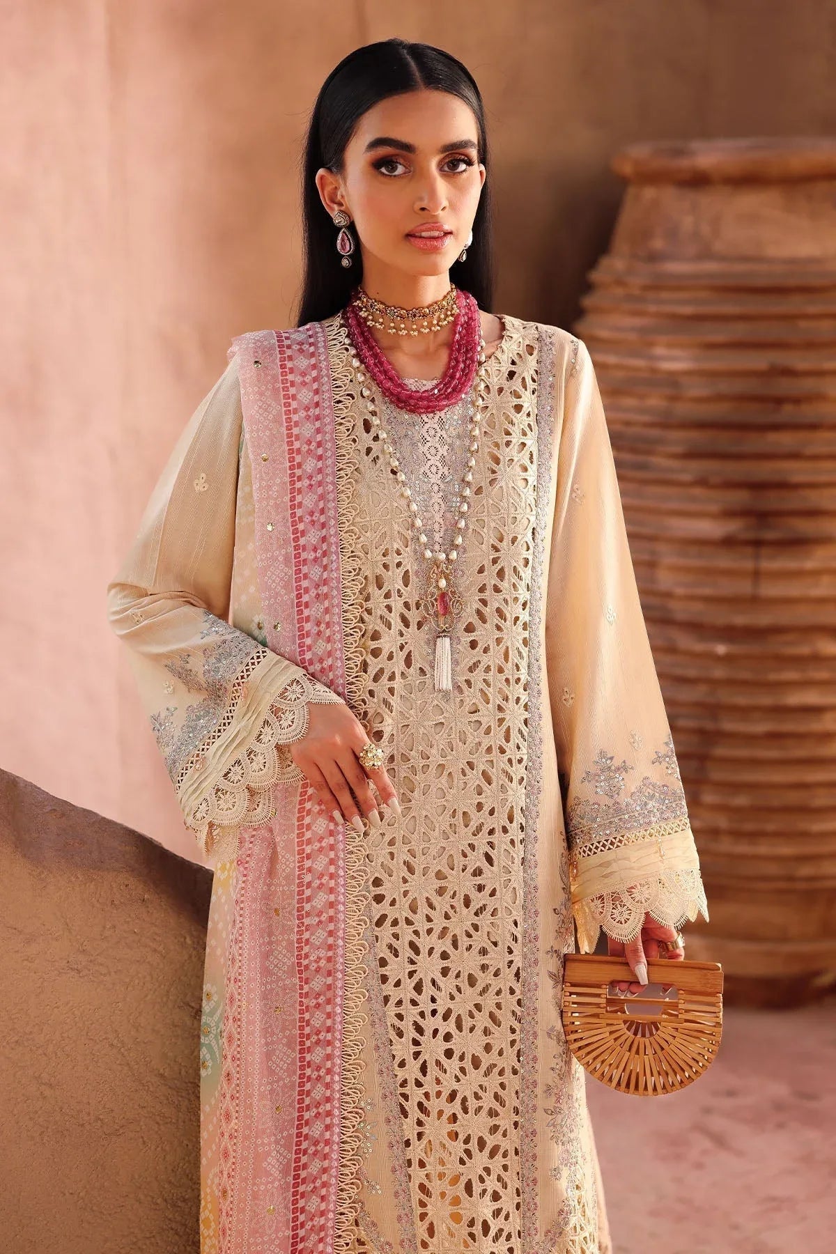Nureh | Bazaar Lawn | NE-159 - Aqsa Fabrics