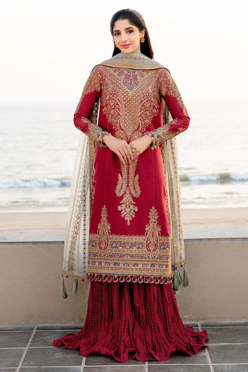 Jazmin | Shahkaar Luxury Lawn 25 | SL25-D5 - Aqsa Fabrics
