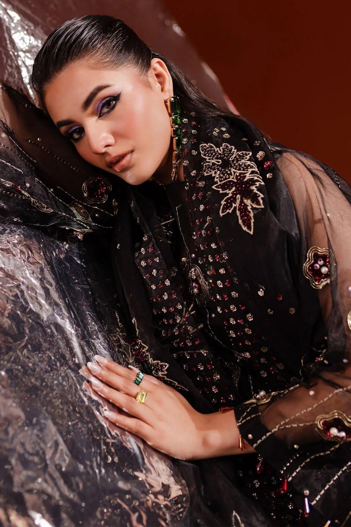 Nureh | Tiny Twinkles | NP-485 - Aqsa Fabrics