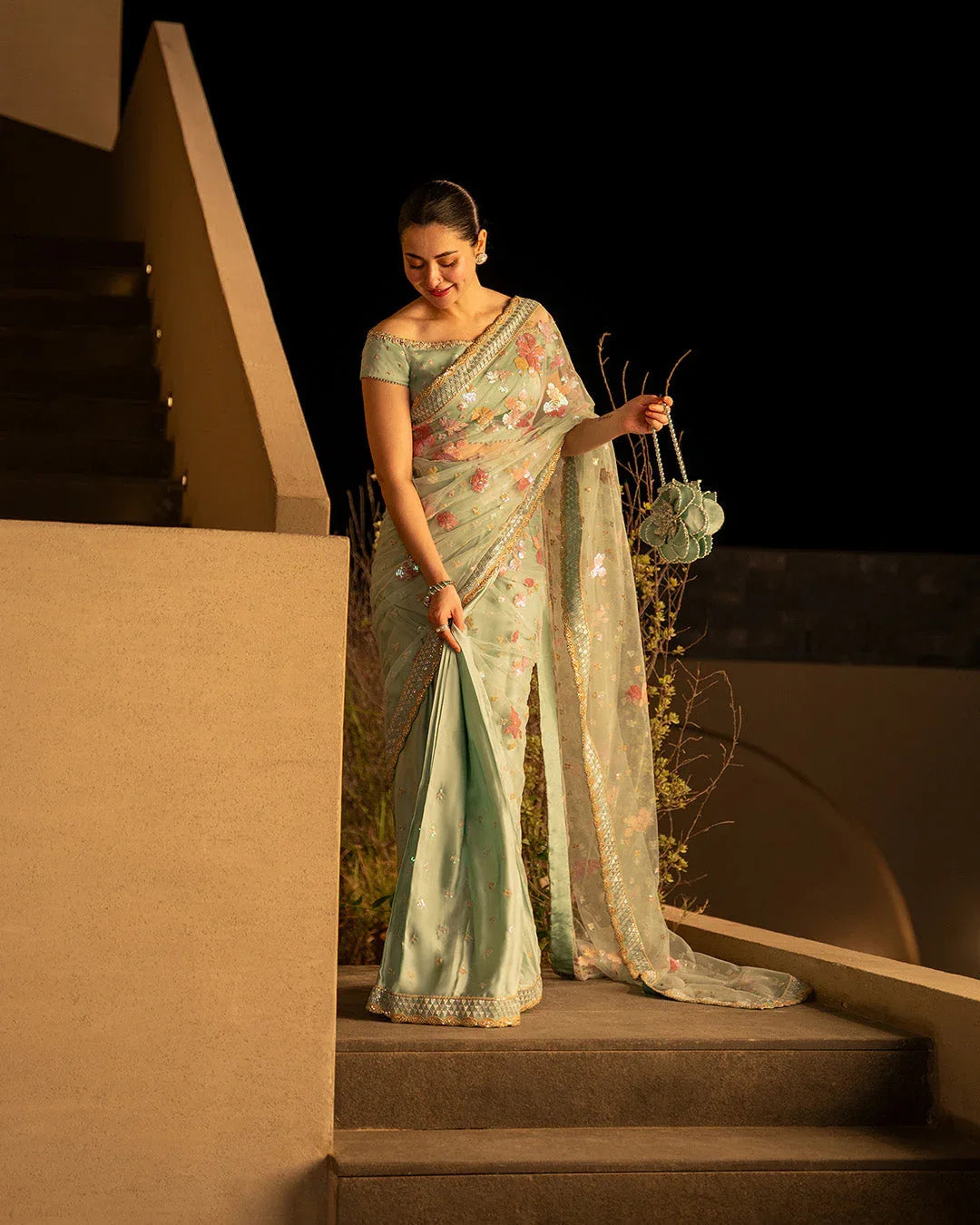Faiza Saqlain | Reina Luxe | Nureet - Aqsa Fabrics