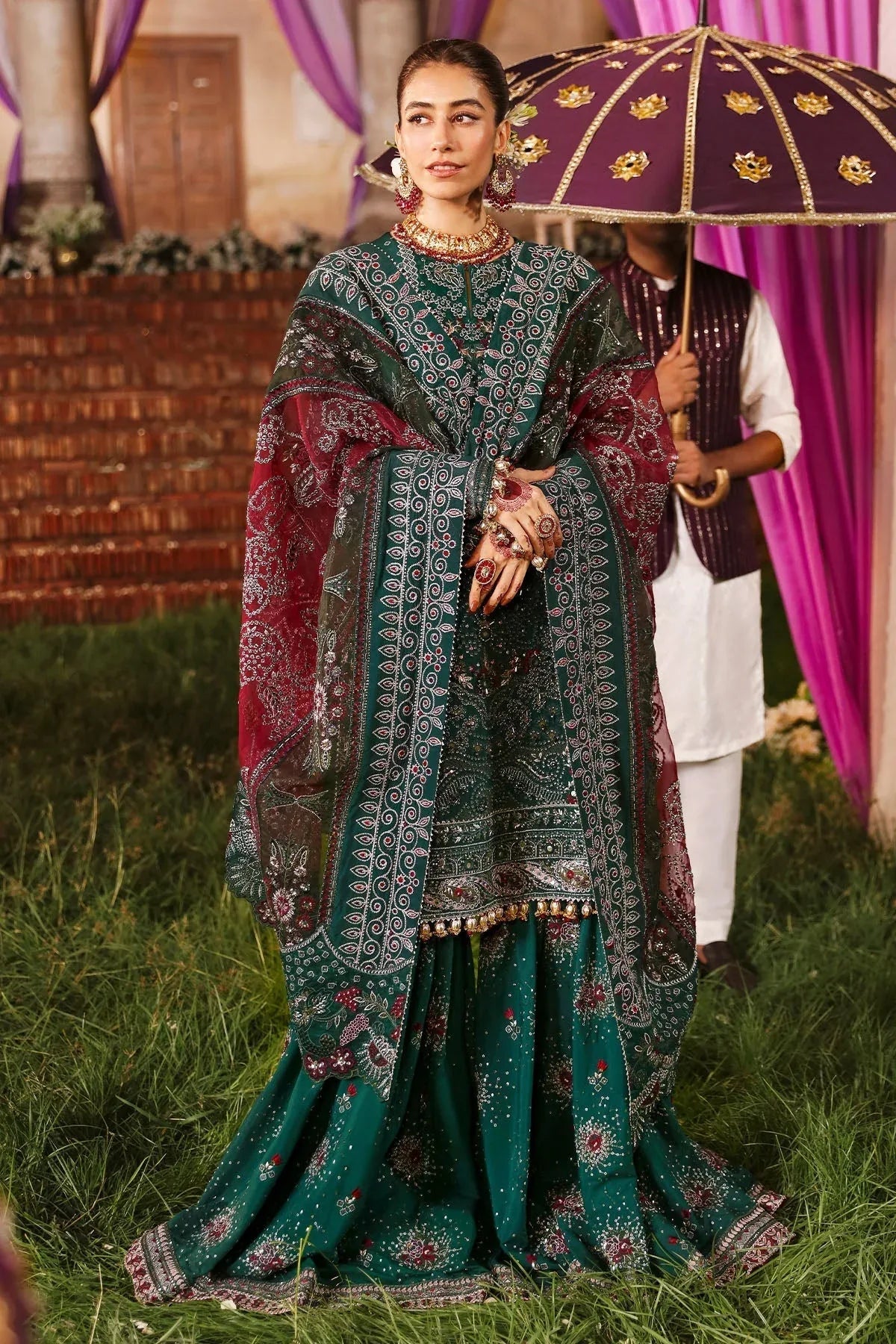 Nureh | Jhoomro 25' | NL-68 SHADMANI - Aqsa Fabrics